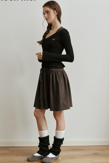 Gold Label Knitted Wool Blend Calf Sock Cover