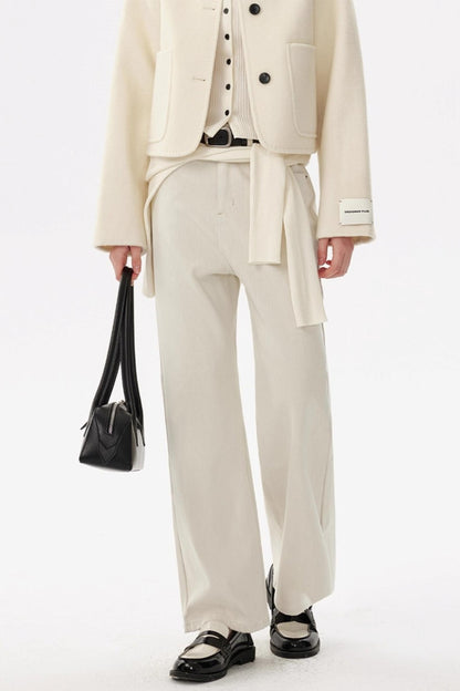 Slimming Casual Straight Jeans