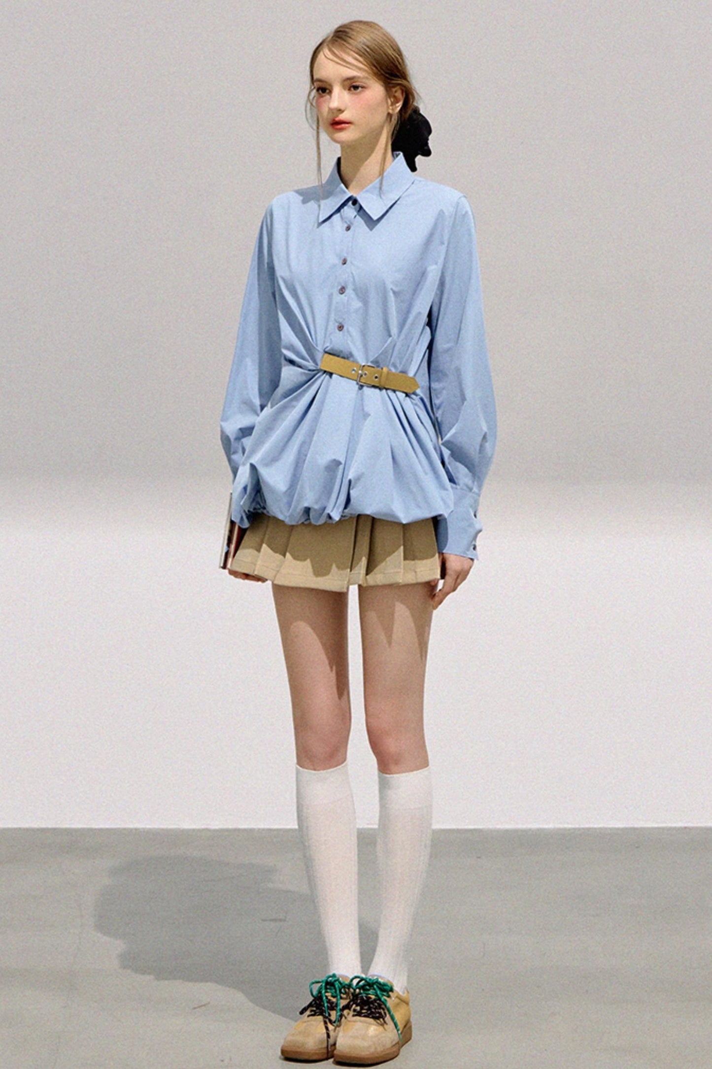 College Sweetheart Fluffy Shirt