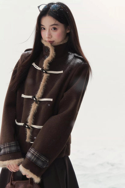 Retro Oak Woolen Jacket