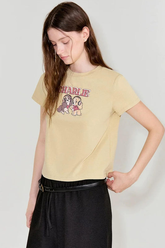 Cotton Printed T-Shirt