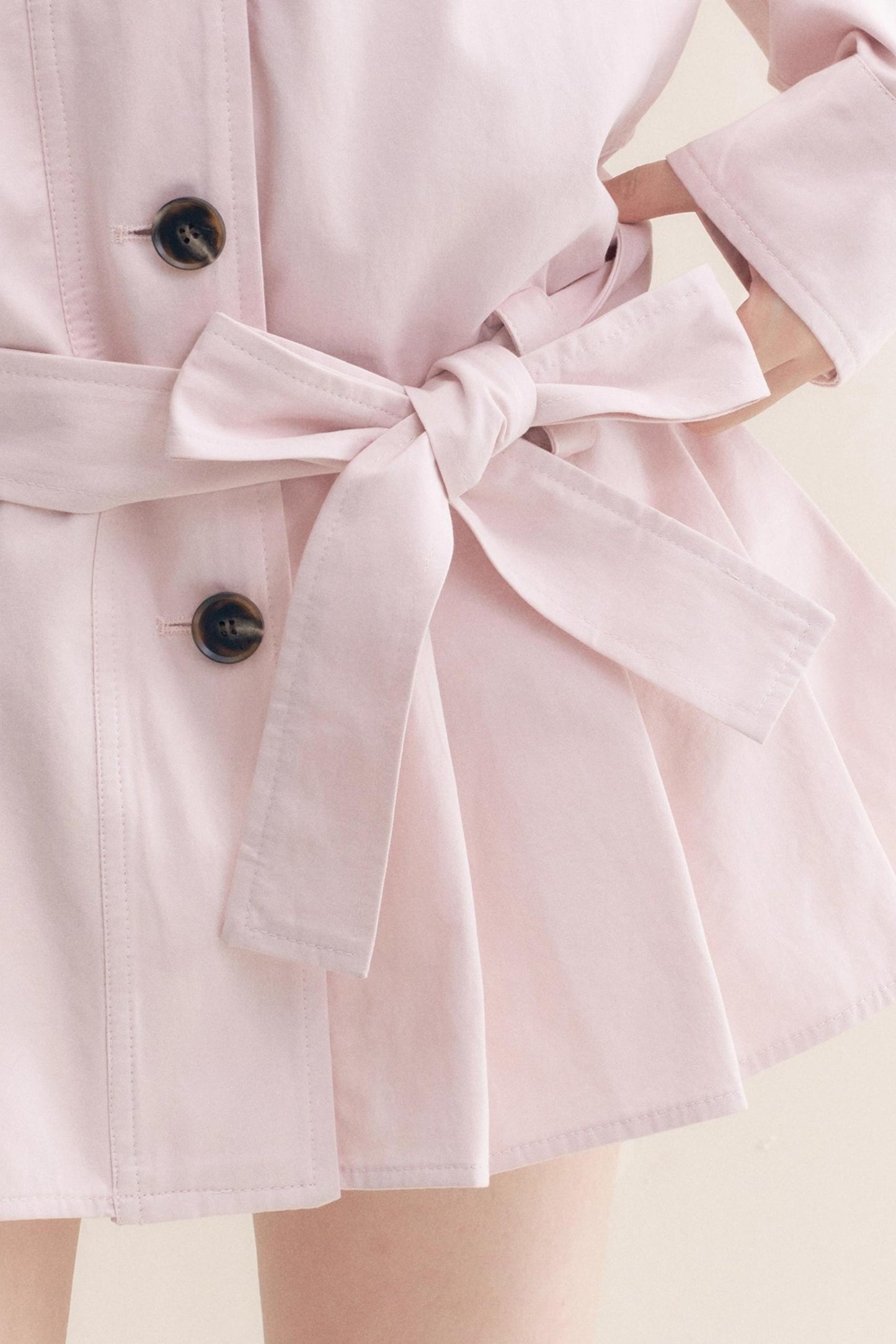 Geek Chic Lace Trench Coat