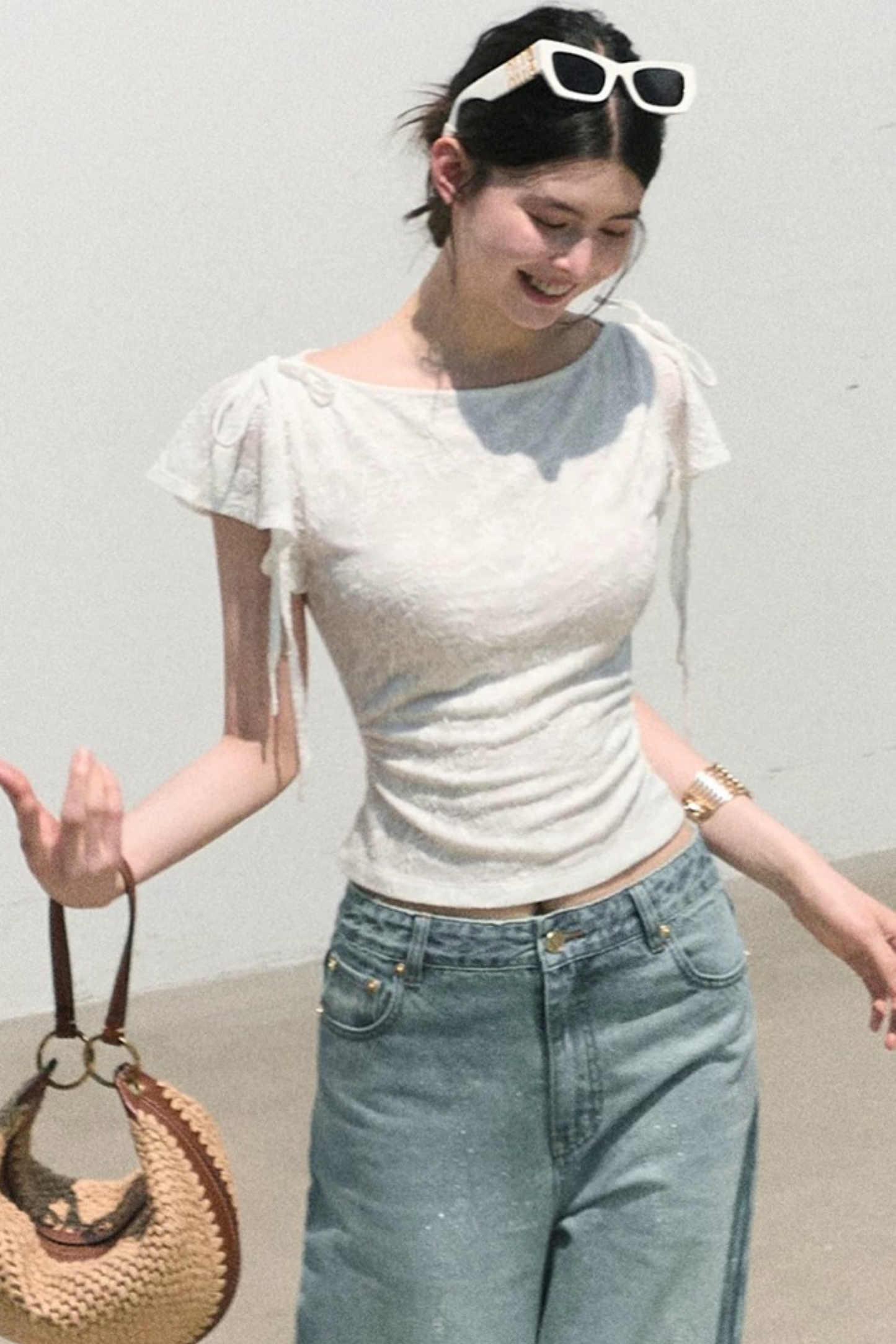 Breath of Spring Jacquard Top