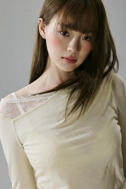 Elegant Sheer T-Shirt