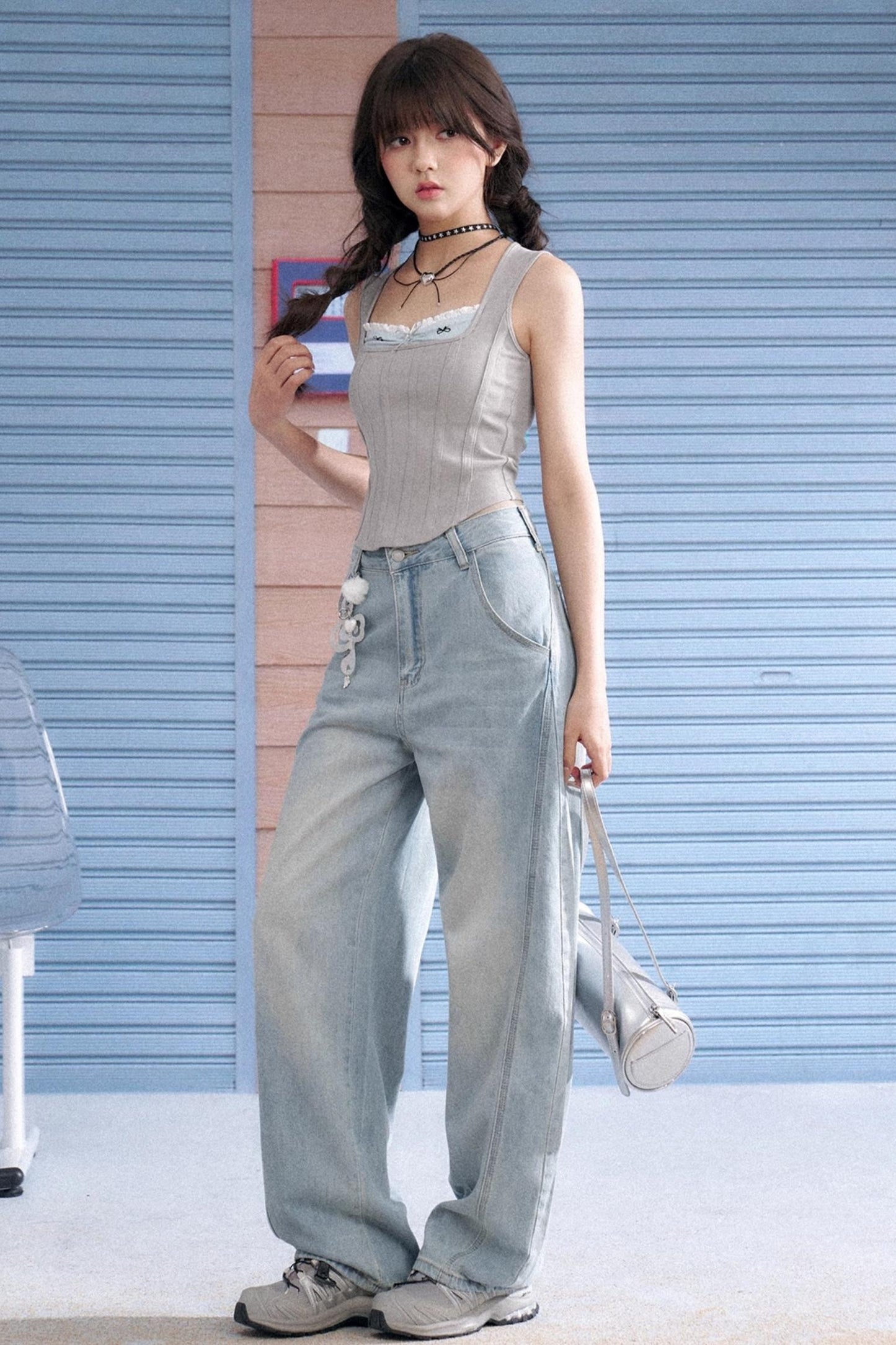 Teen Graffiti Skinny Jeans