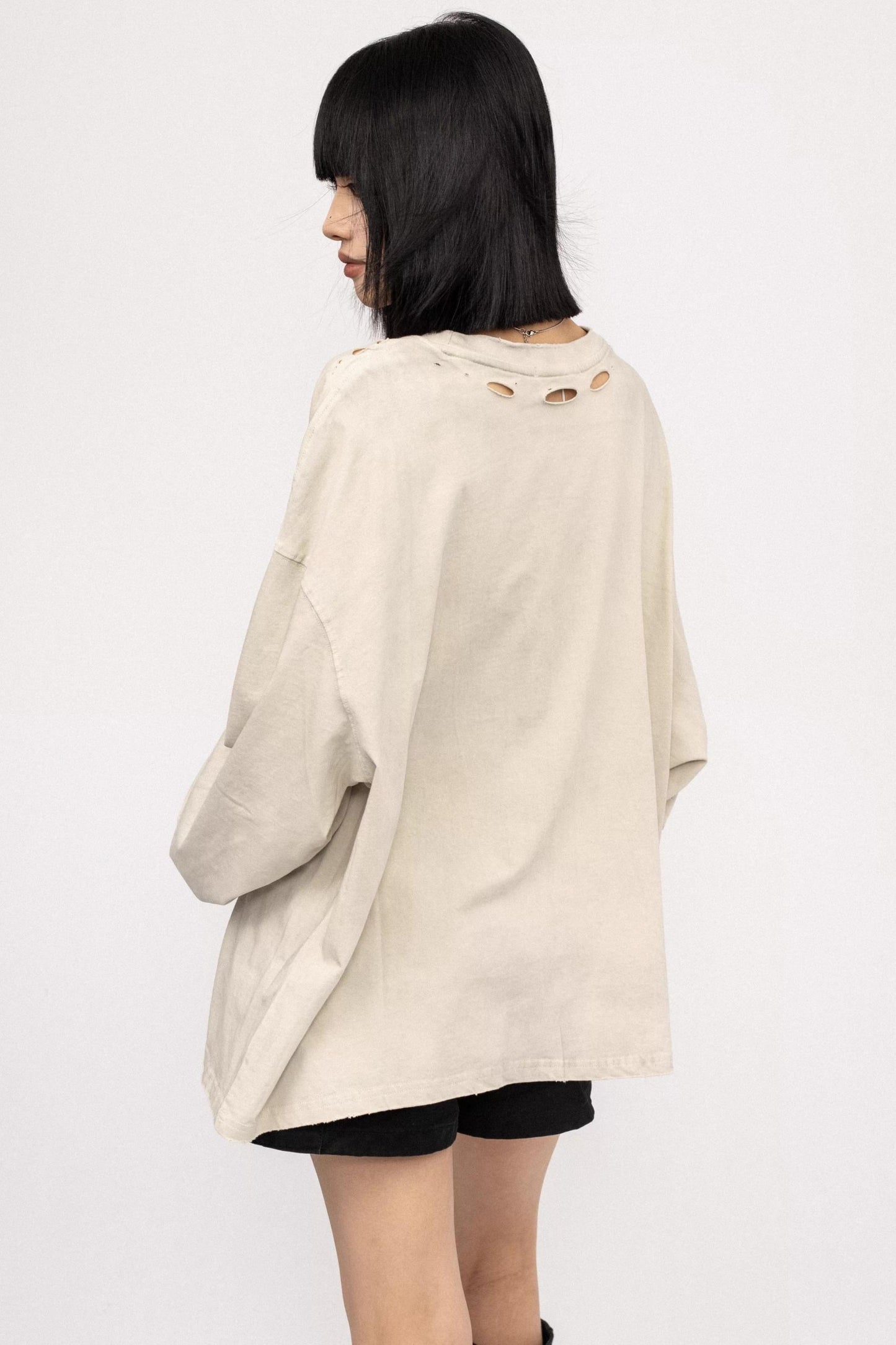 Lazy Retro Long Sleeve Top