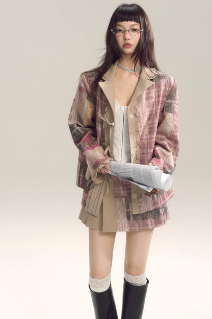 빈티지 레이스 코르셋 이너셔츠