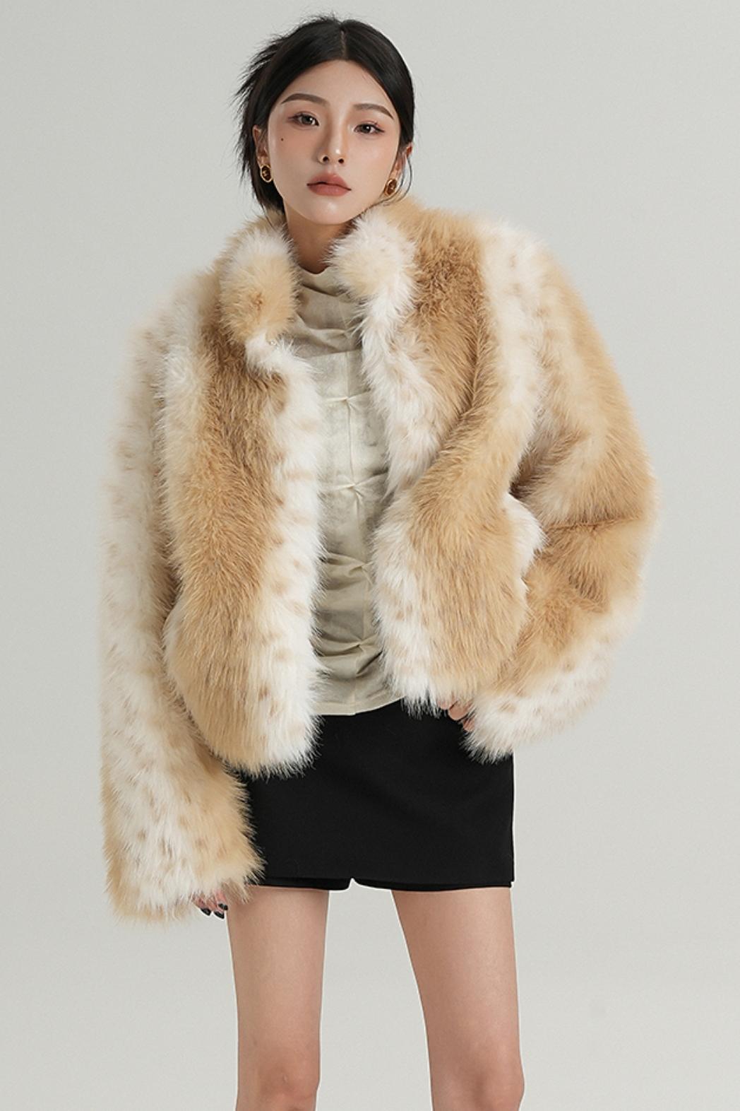 Eco-Friendly Wool Fur Jacket