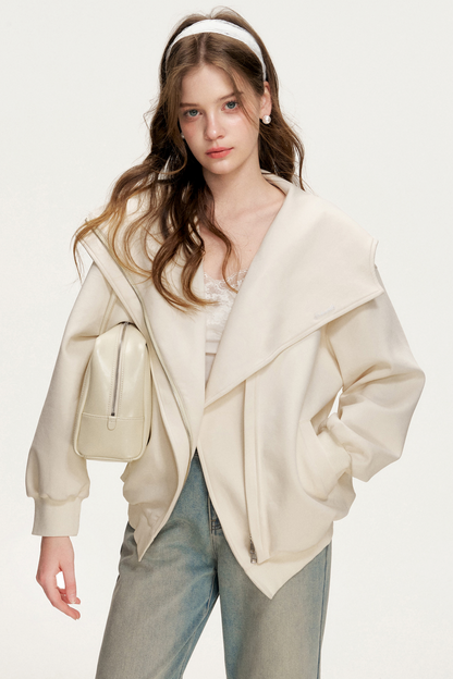 Hooded Double-Zip Jacket