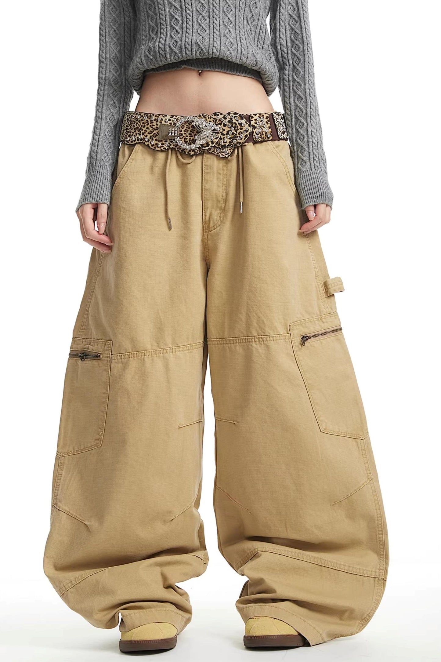 American Retro Multi-Pocket Cargo Pants