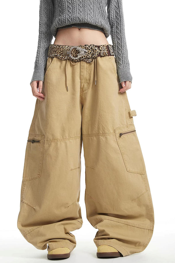 American Retro Multi-Pocket Cargo Pants