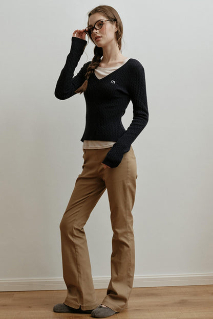 Slimming Bootcut Jeans Pants