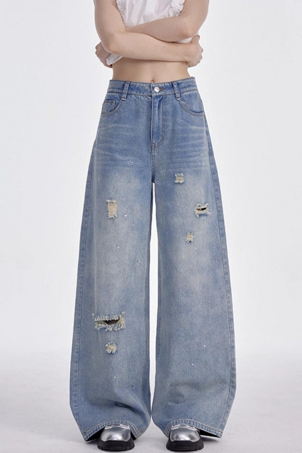 Light Blue Diamond Jeans