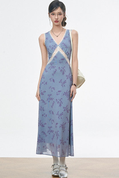 Elegant Floral Maxi Dress