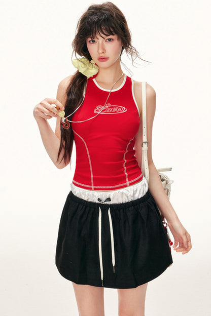 Color Clash Tank Top