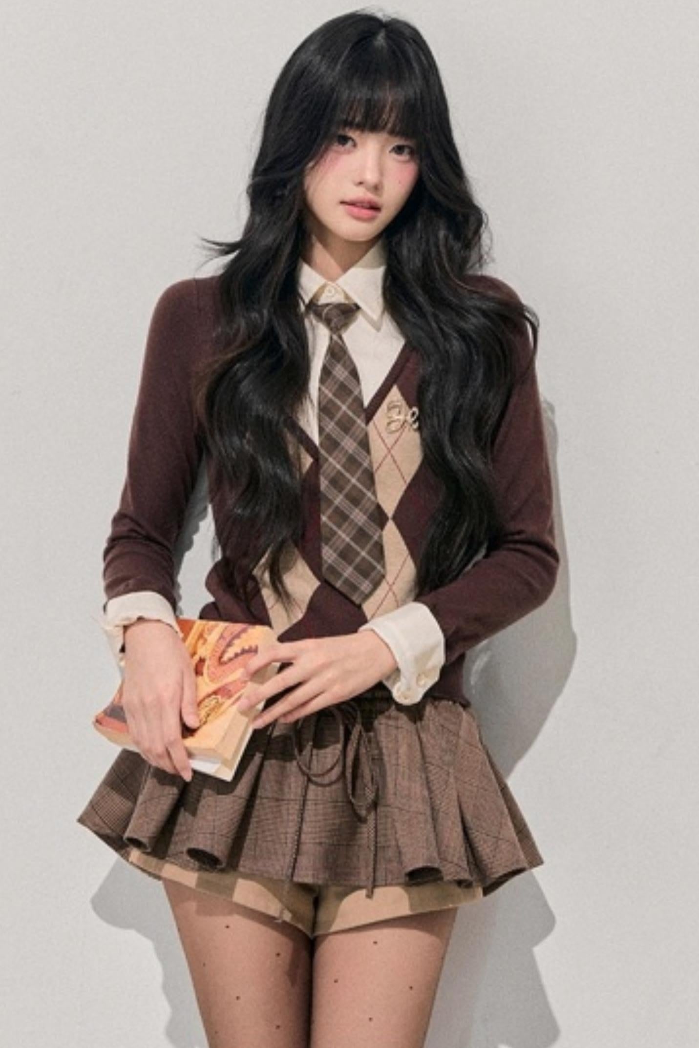 Plaid Annie Waltz Skirt