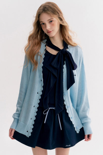 Drawstring Double Waist A-Line Puffy Skirt