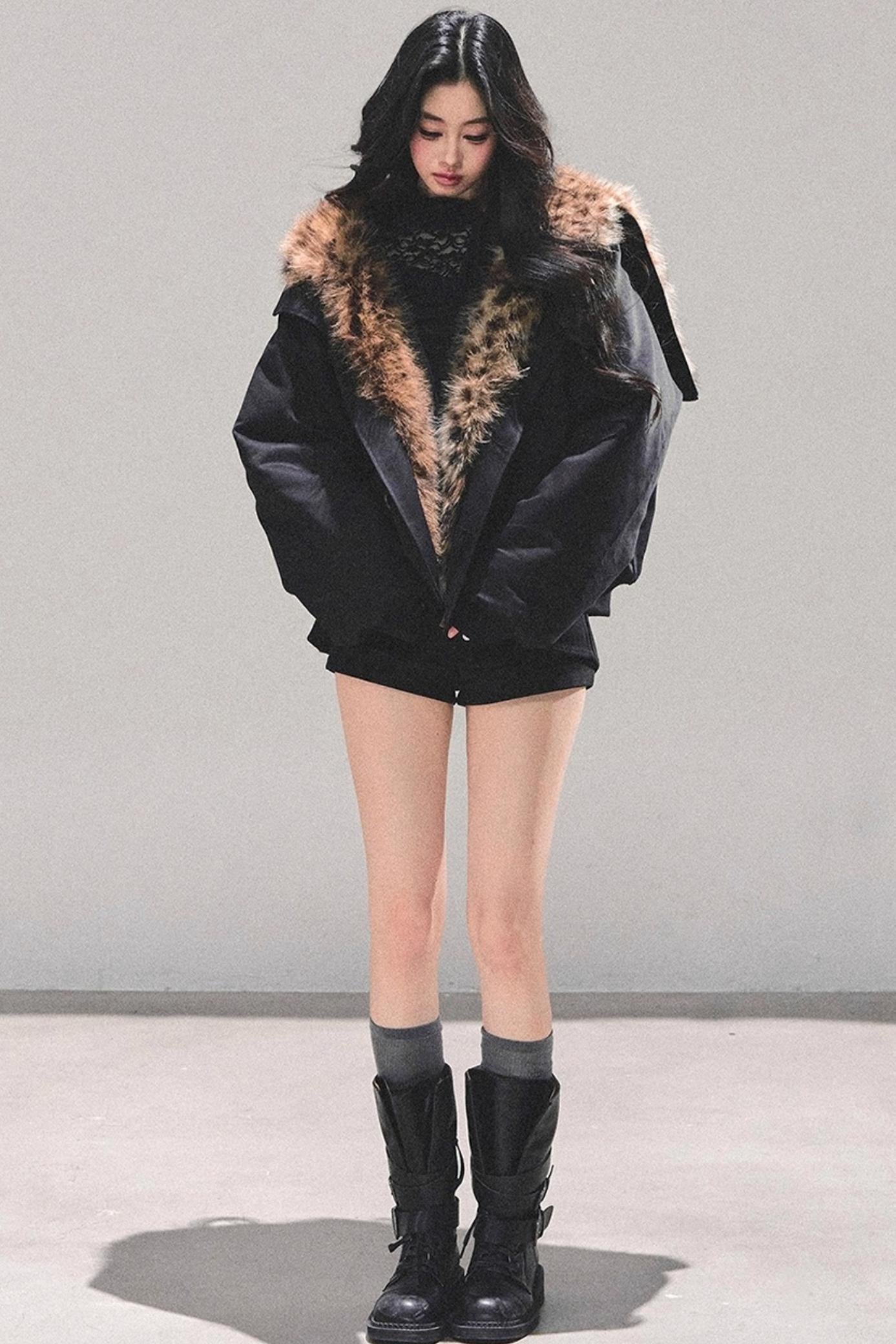 Black and White Lace Top