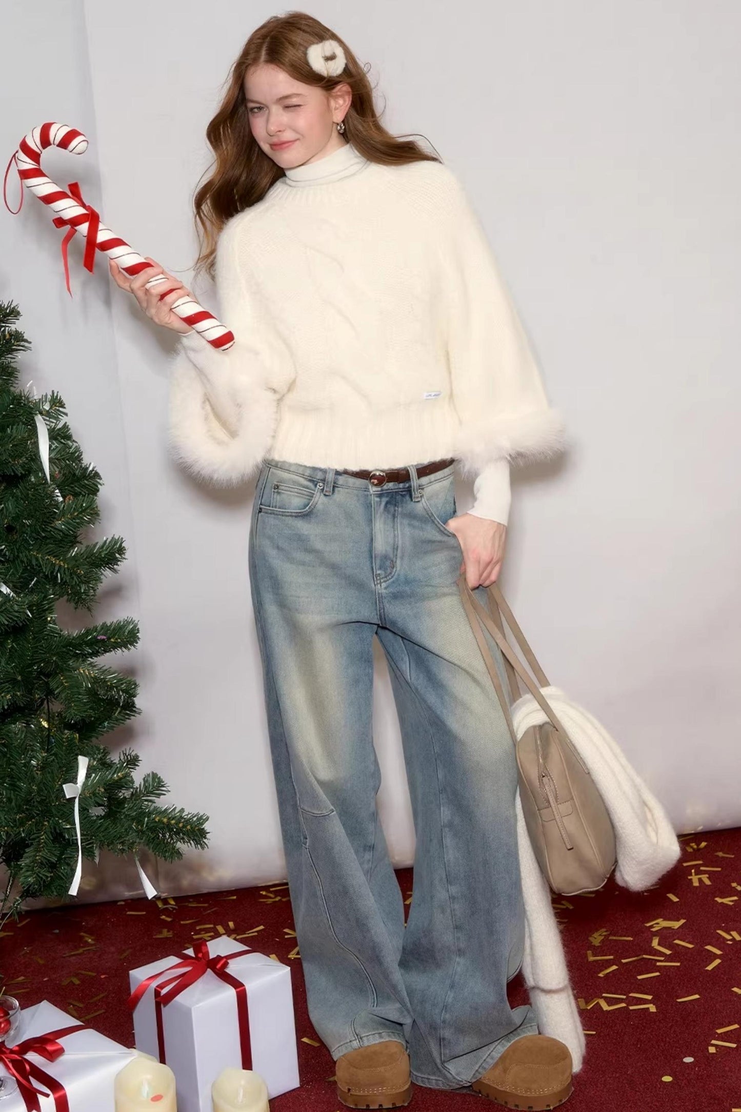 Winter Celebration Wool Sweater Set