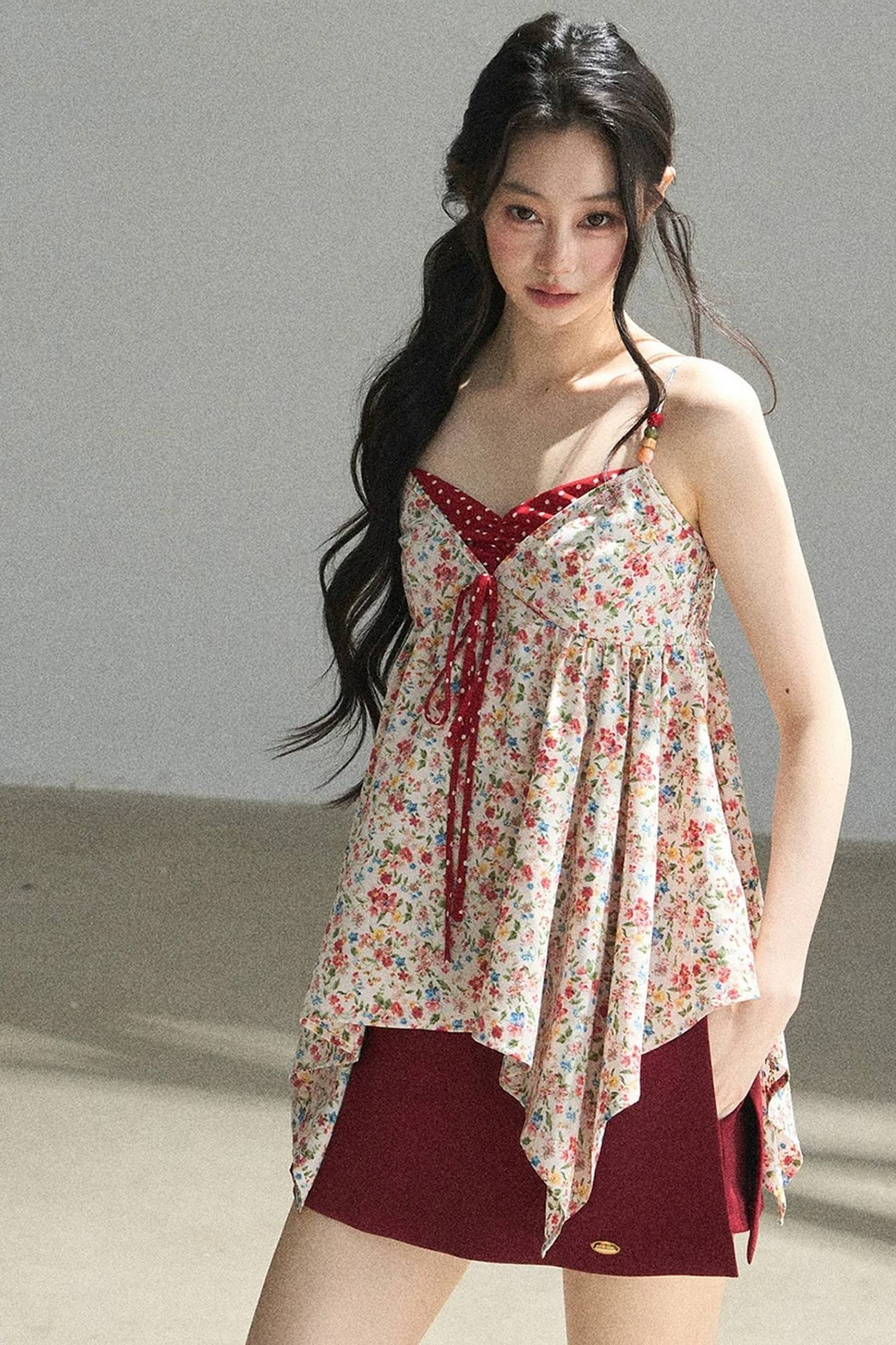 Fragments of Berries Floral Top