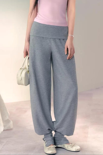 Lyocell Convertible Cuffed Pants