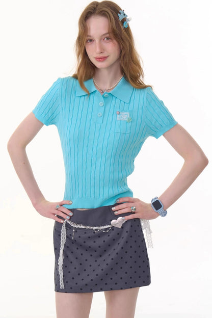 Summer Slim Fit Polo Tee