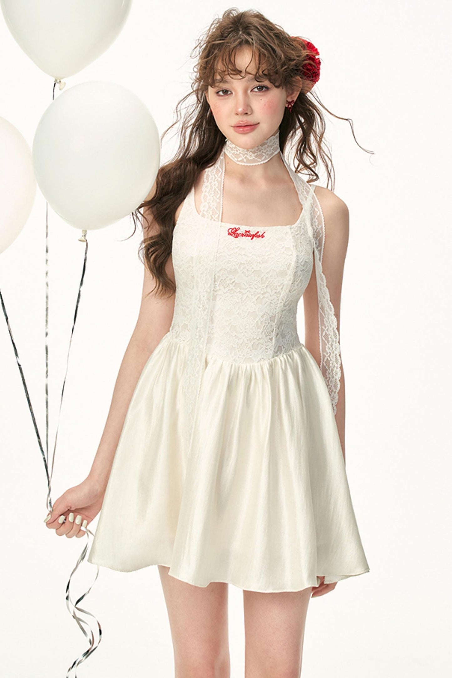 Flutter Halter Dress