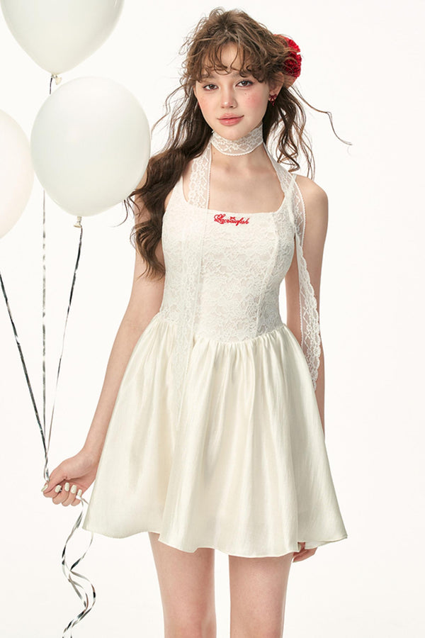 Flutter Halter Dress