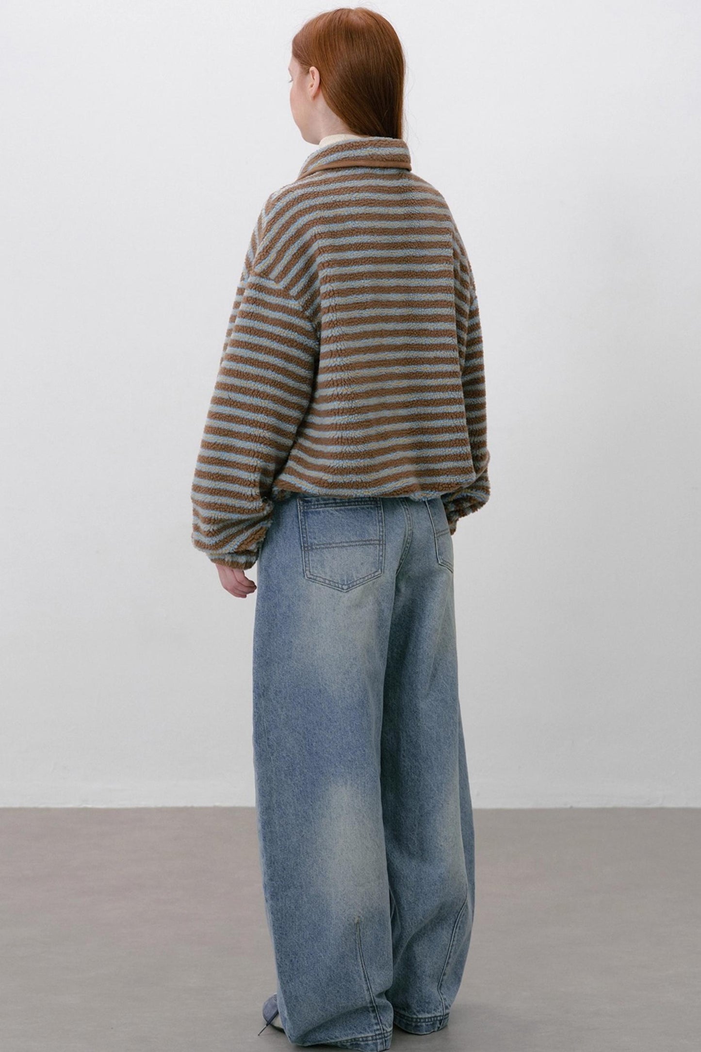 Sea Salt Striped Wool Sweater