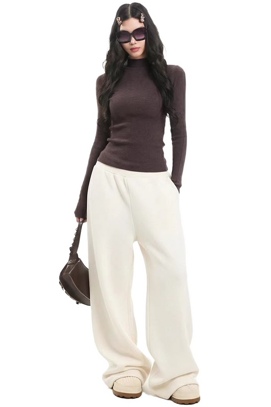 Black Knit Slimming Top