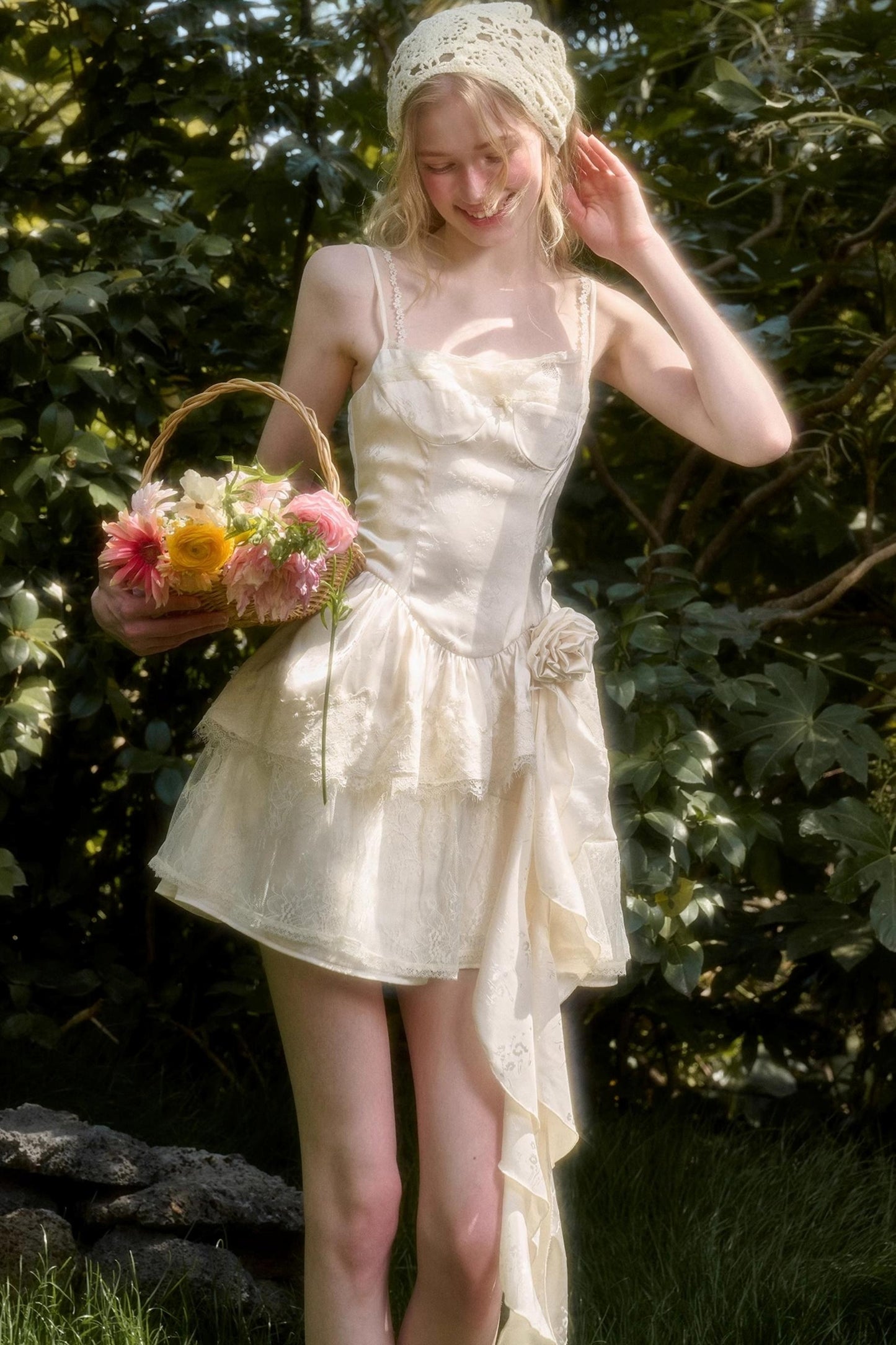 Whispering Lace Dress