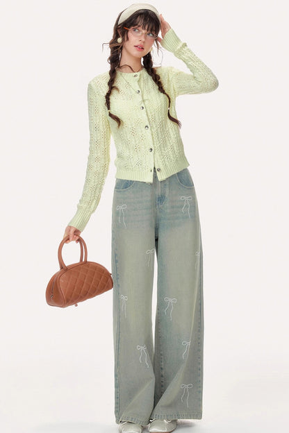 Gentle Knitted Sweater Top