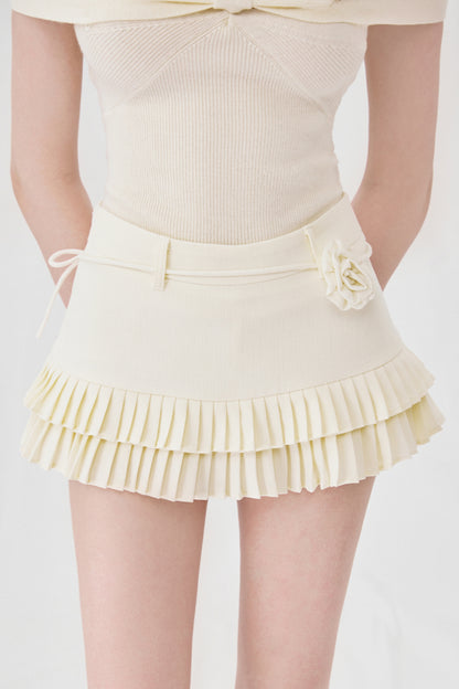 Apricot Halter Skirt