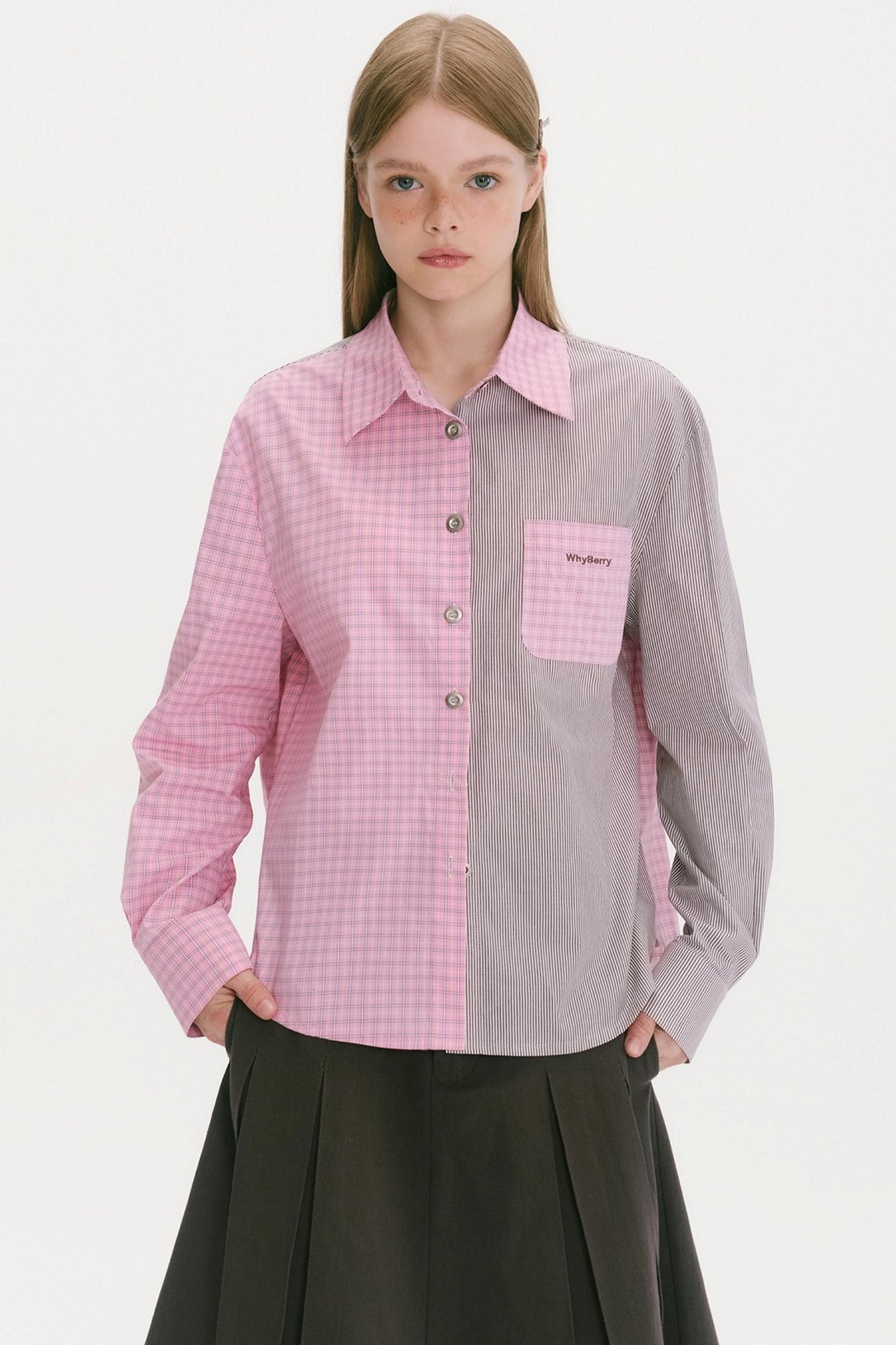 Casual Long Sleeve Check Shirt
