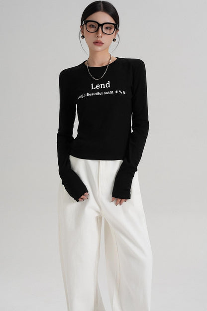 Crewneck Cotton Shirt