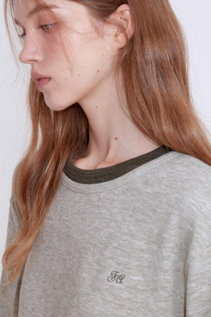 Color-Blocked Faux Sweater