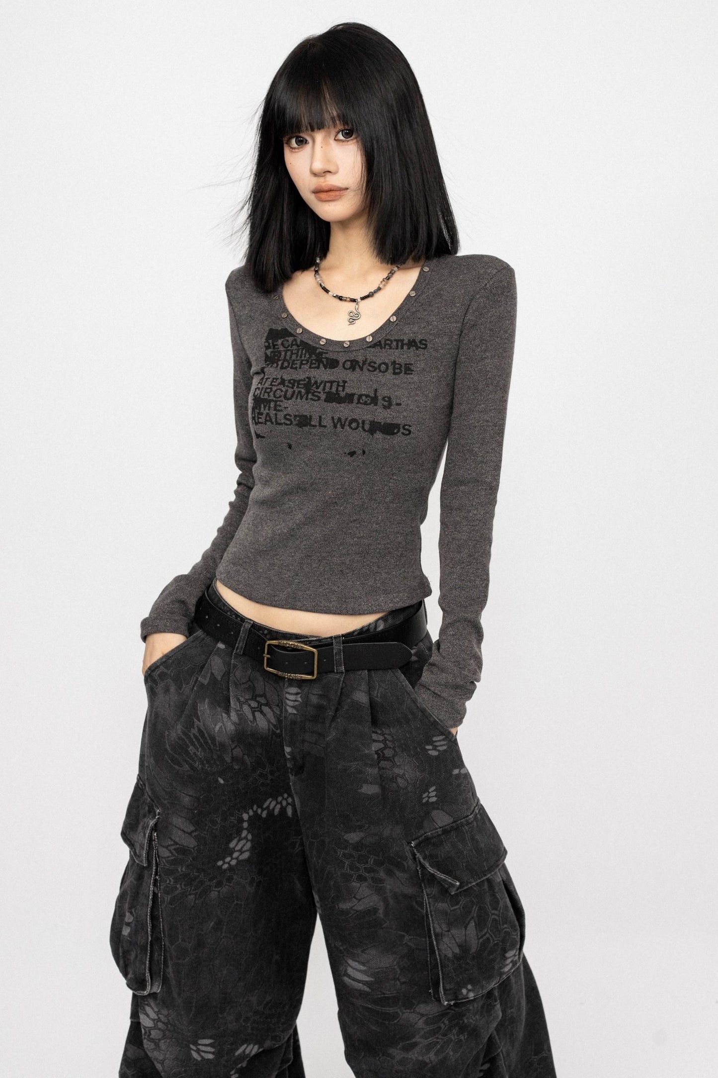 American Vintage Spice Girl Long Sleeve T-Shirt