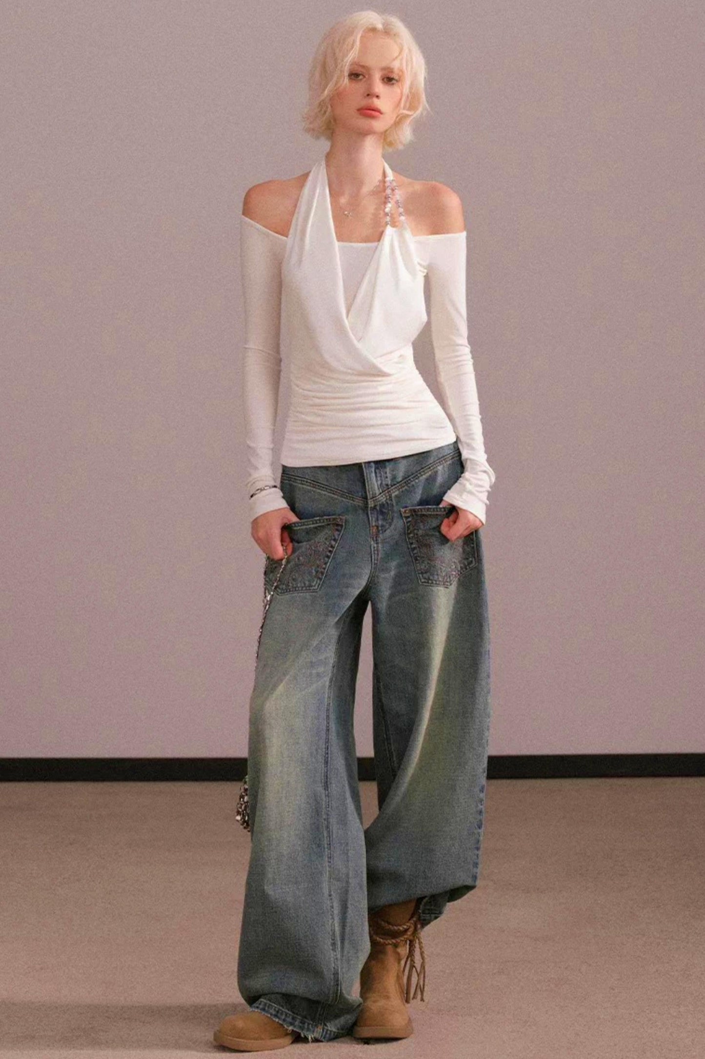 Spicy Girl Off-Shoulder Top