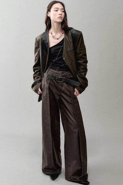 Erosion Leather Pants