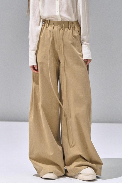 Straight Loose Casual Trousers
