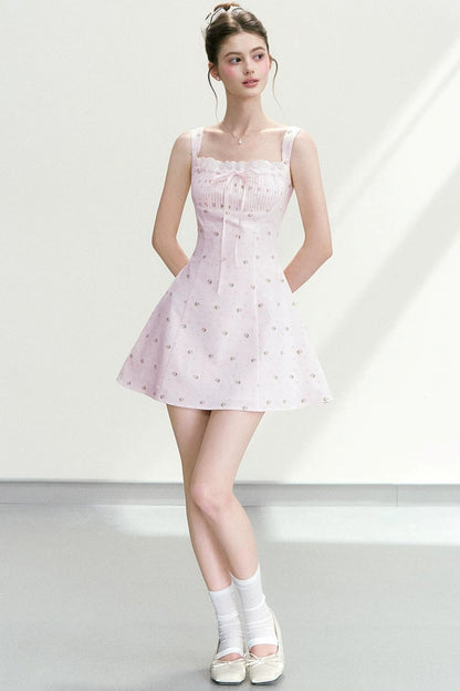 Elegant Floral A-Line Dress