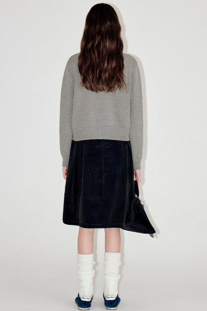 Age-Reducing Floral Knit Top