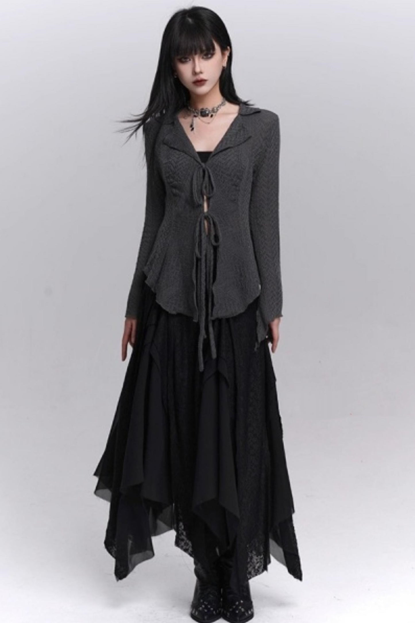 Ghost Girl Knitted Cardigan