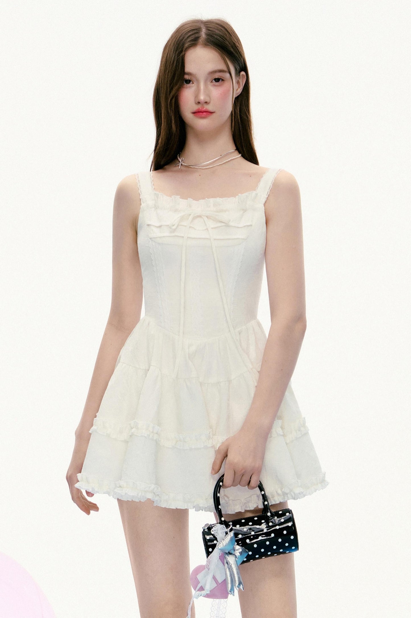 French Vintage Slim Slip Dress