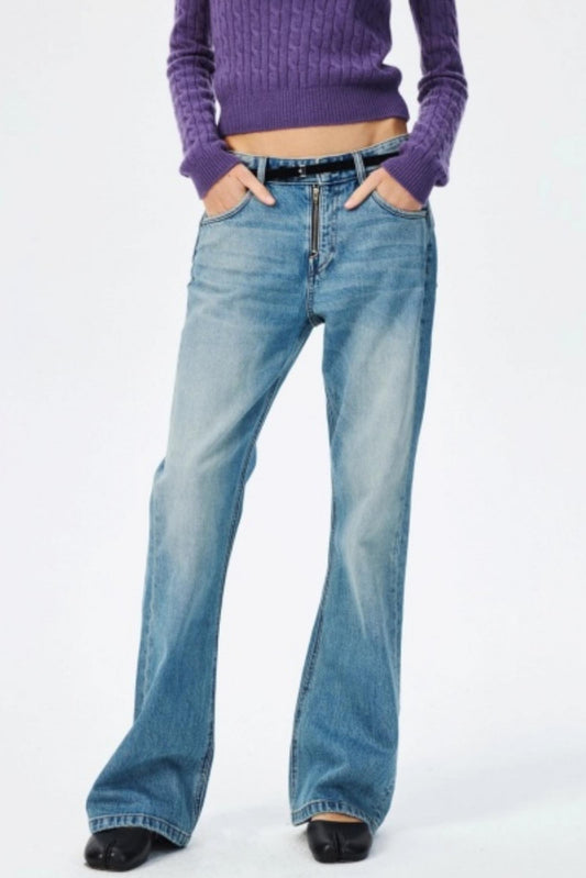 Vintage Blue Bootcut Jeans