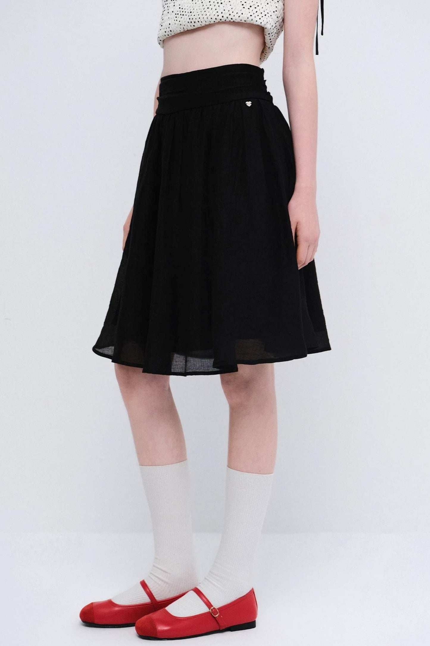 Floral Breeze A-Line Skirt