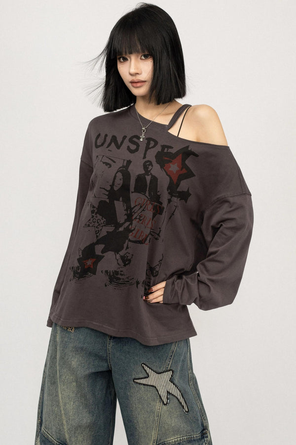 Lazy Vintage Long Sleeve Top