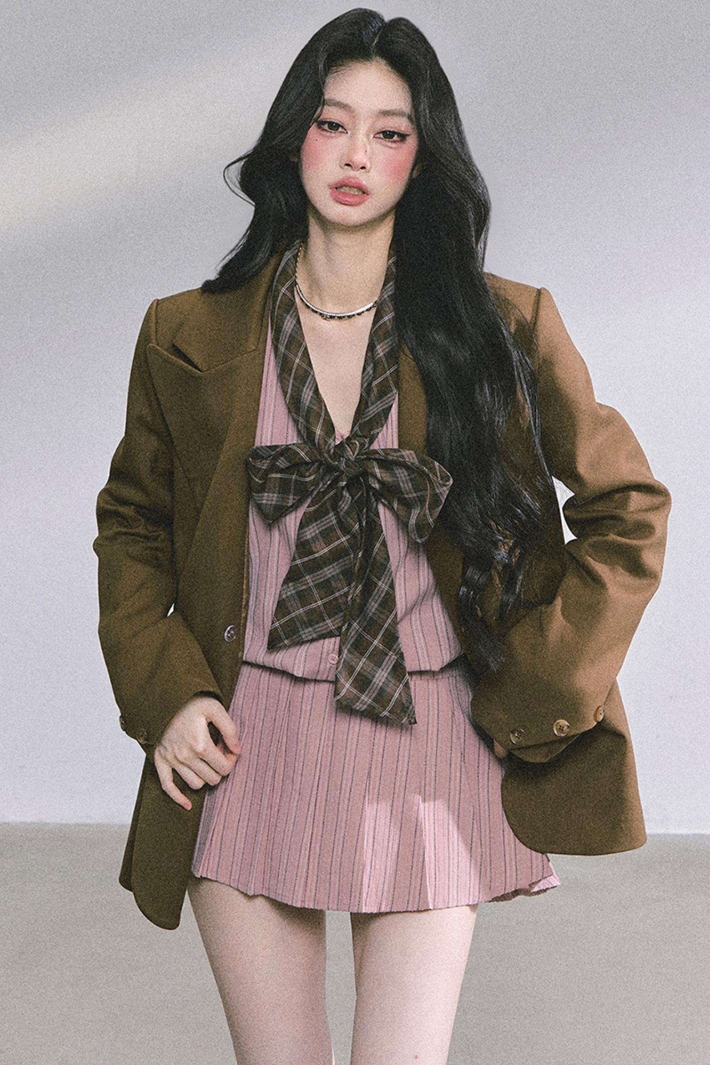 Hailey Miu Stripe Dress