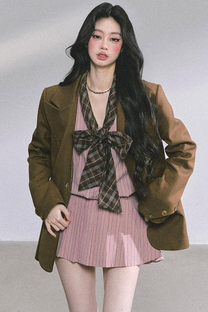 Hailey Miu Stripe Dress