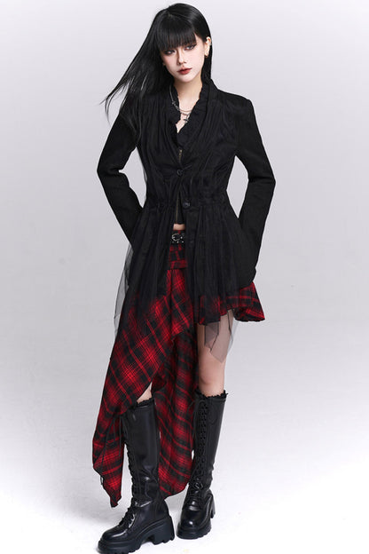 Einzigartiger Schnitt Stil Blazer